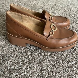 Platform Loafers, Size 9